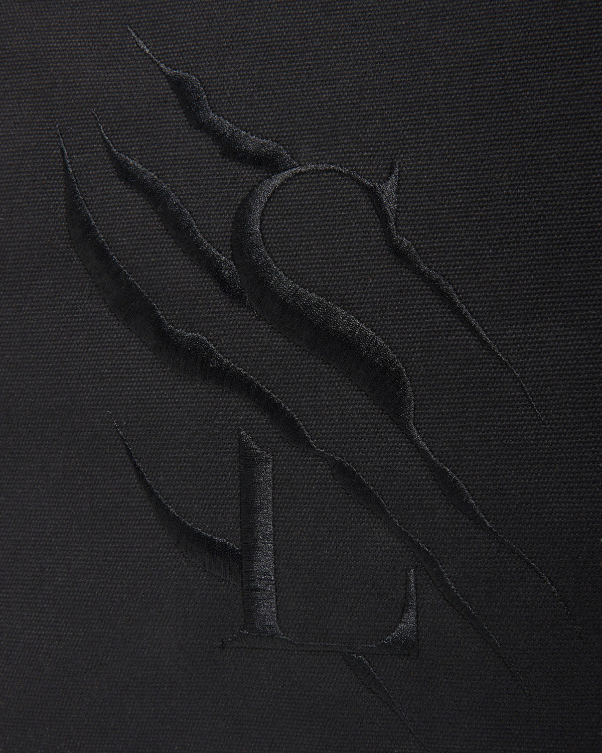 Large Cotton Canvas Zip Tote Bag - Black - The Tough Tote